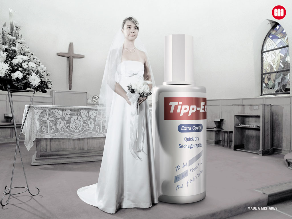 Реклама Tipp-Ex