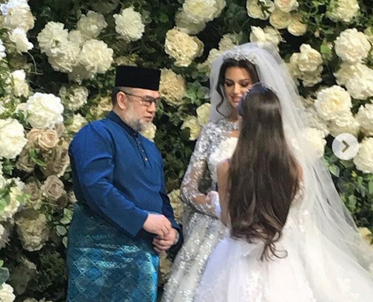 Король Малайзии женился на победительнице конкурса &quot;Мисс Москва&quot; - фото, видео