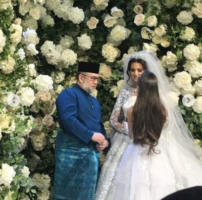 Подробности свадьбы «Мисс Москвы» и короля Малайзии в Барвихе