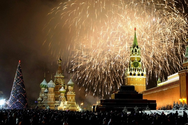 Где будет салют в Новогоднюю ночь 2019 в Москве
