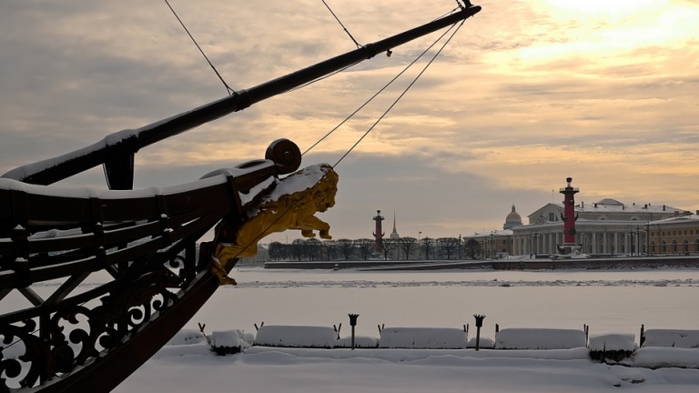 Снег прогнозируется в Петербурге в пятницу