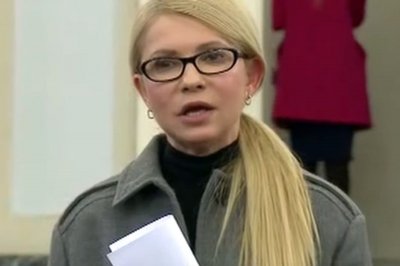 Тимошенко считает, что у Порошенко нет шансов победить на выборах