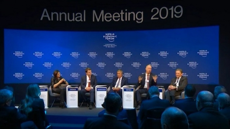 Российская делегация выступила на экономическом форуме в Давосе