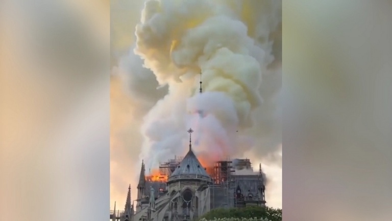 Петербургские музеи выразили соболезнования в связи с пожаром в соборе Парижской Богоматери