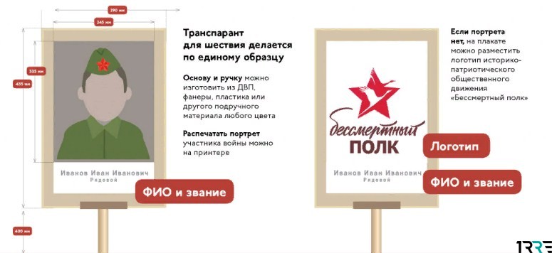 Как оформить фото для «Бессмертного полка» для участия в шествии