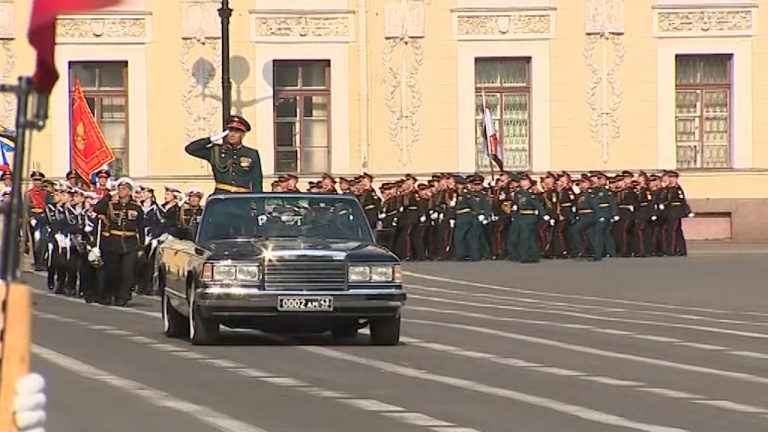 Генеральная репетиция парада Победы пройдет в Петербурге