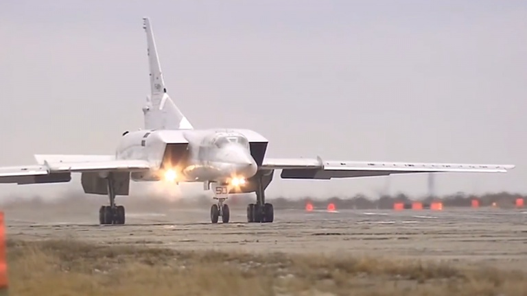 Опубликовано видео испытаний бомбардировщика Ту-22М3М