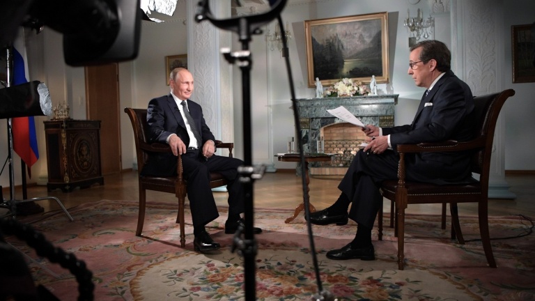 Интервью Владимира Путина номинировали на «Эмми»