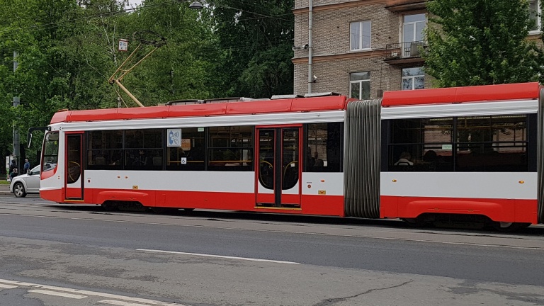Два трамвая Петербурга изменят движение