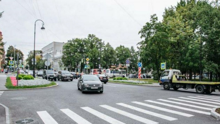За лето в Петербурге отремонтировали 36 улиц