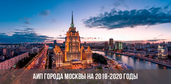 АИП города Москвы на 2018-2020 годы