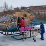 Вертолет санавиации дважды за день вылетал за пациентами в Ленобласть