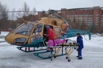 Вертолет санавиации дважды за день вылетал за пациентами в Ленобласть
