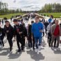 Игроки и тренеры «Зенита» почтили память жертв Великой Отечественной войны на Пискаревском кладбище