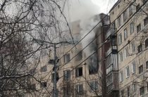 В девятиэтажке на Ленской улице горела квартира