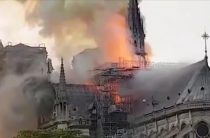 Во время пожара в Париже могла пострадать икона Владимирской Божьей Матери