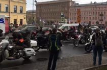 Участники мотопарада Harley Days финишировали на площади Островского