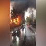 Деревянный дом на Муринской дороге выгорел полностью