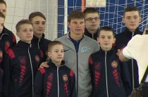 Андрей Аршавин провел футбольный урок для кадетов