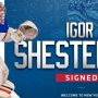 Голкипер СКА Игорь Шестеркин ушел в НХЛ