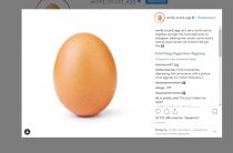 Куриное яйцо стало рекордсменом Instagram