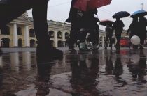 Петербуржцев ждет дождливый вторник