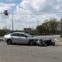 Мотоциклиста сбили на повороте с трассы М-10 на Никольское
